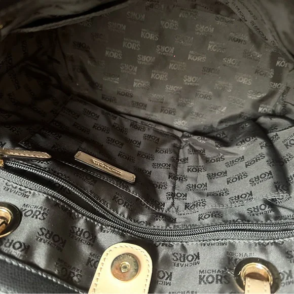 Michael Kors Black Medium Tote - Picture 6 of 11